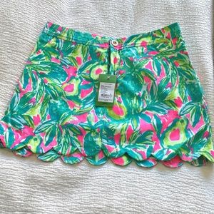 Lilly Pulitzer Colette Skort NWT Size 00